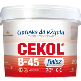 Cekol B-45 - gotowa masa szpachlowa