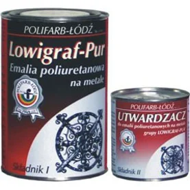 Emalia LOWIGRAF-PUR do ochronno-dekoracyjnego malowania podłoży metalowych