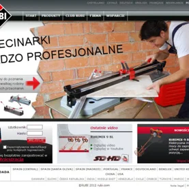 Nowa strona internetowa firmy RUBI plus quiz