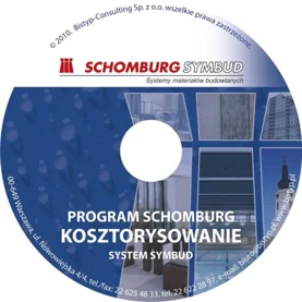 Programy kosztorysowe SCHOMBURG system INDUTEC i SYMBUD