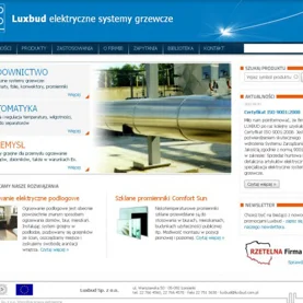 Nowa strona internetowa LUXBUD