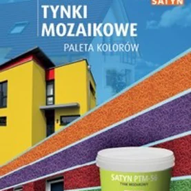 Tynki  mozaikowe  - nowa paleta kolorów marki Satyn