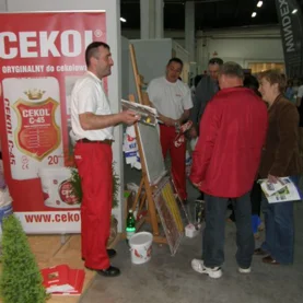 Cekol na targach w Kielcach