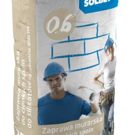 Biała zaprawa murarska do cienkich spoin do silikatów