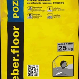 Wylewka samopoziomująca Weber