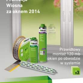 Promocja „Wiosna za oknem 2014” firmy tremco illbruck