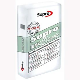 Szpachla samopoziomująca NSC 587 od Sopro
