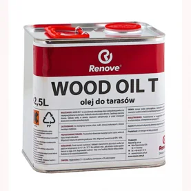 Olej do tarasów WOOD OIL T firmy Renove