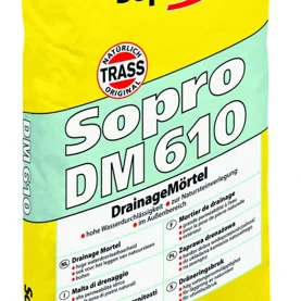 Zaprawa drenażowa do prac ogrodowych Sopro DM 610