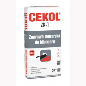 Zaprawa murarska do klinkieru CEKOL ZK-1 