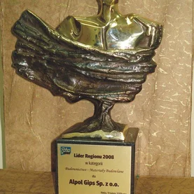 Lider Regionu 2008 - nagroda dla ALPOL GIPS