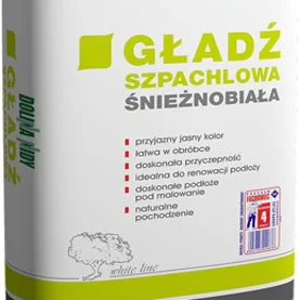 Gładź Szpachlowa Śnieżnobiała