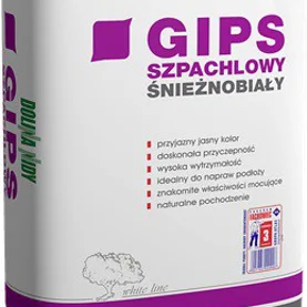 Gips Szpachlowy Śnieżnobiały