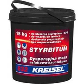 Masa hydroizolacyjno- klejąca STYRBITUM 832
