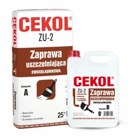 Zaprawa uszczelniająca dwuskładnikowa - CEKOL ZU-2