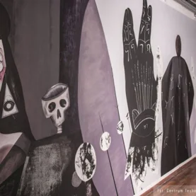 Mural malowany farbami Sigma Coatings