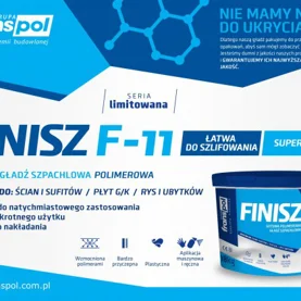 Nowe opakowania Gotowej Gładzi Szpachlowej Finisz firmy Franspol
