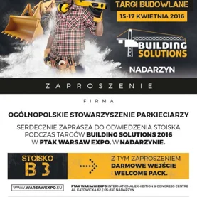 Parkieciarze na targach Building Solutions w Nadarzynie