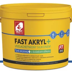 Tynk akrylowy FAST AKRYL+ uszlachetniony silikonem